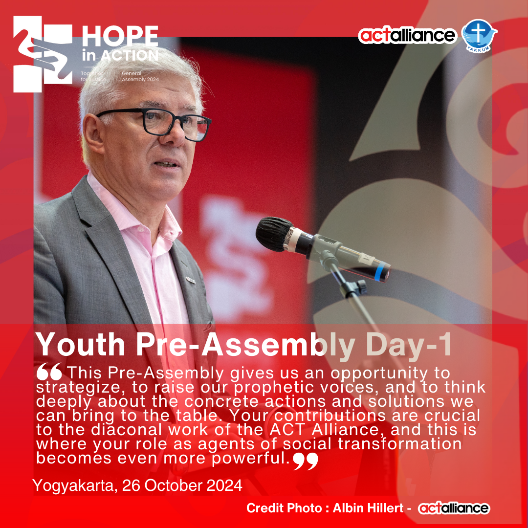 Youth Pre-Assembly day-1 1 Youth Pre-Assembly day-1 1