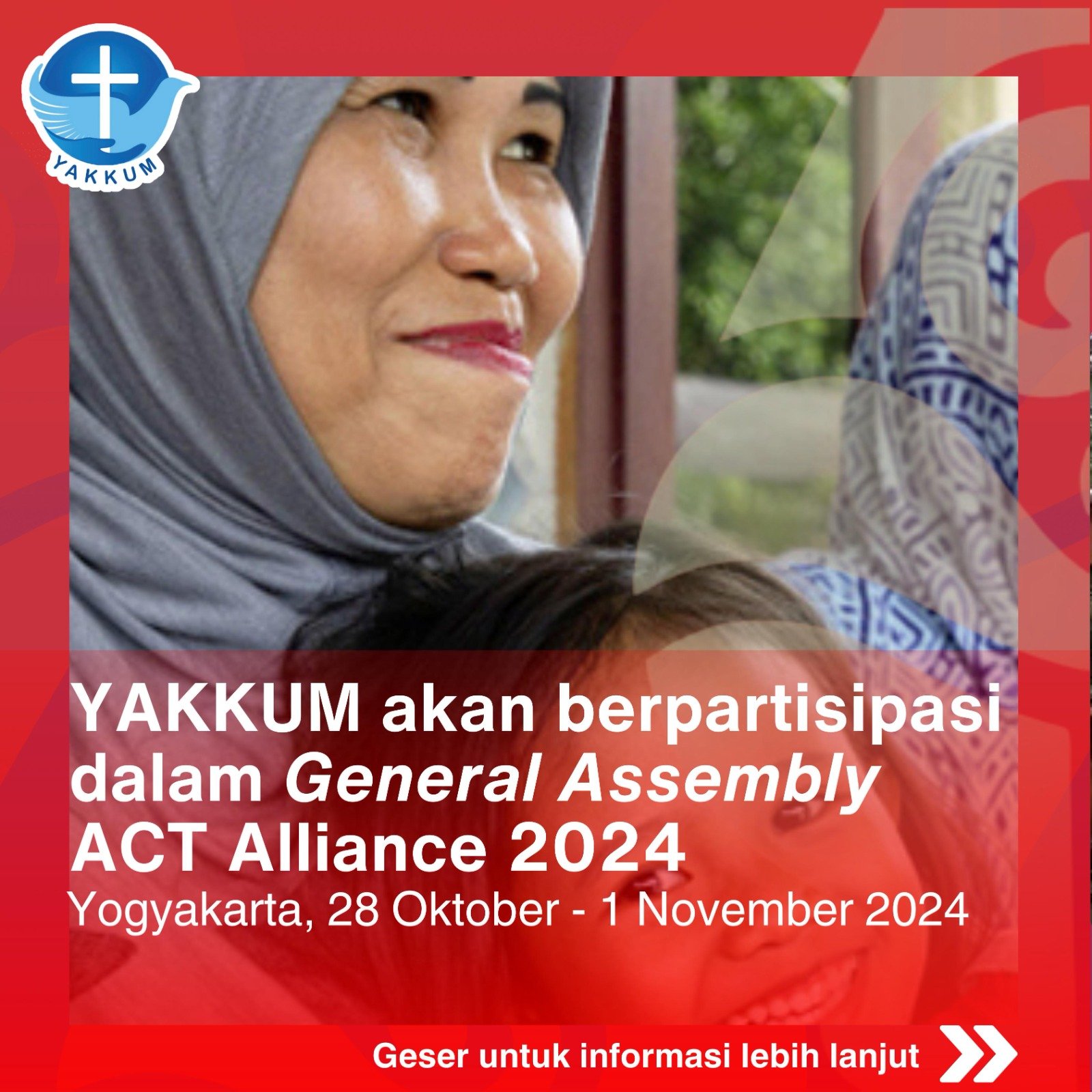 YAKKUM akan berpartisipasi dalam General Assembly ACT Alliance 2024 1 YAKKUM akan berpartisipasi dalam General Assembly ACT Alliance 2024 1